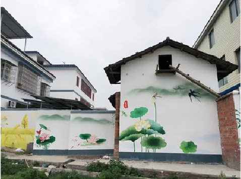 镇沅室外墙绘-从选材到保养。