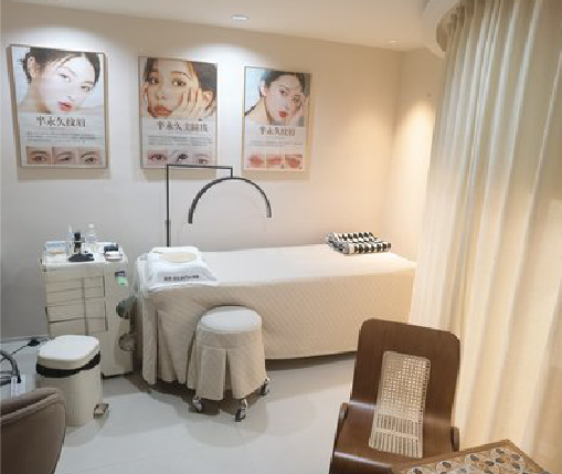 镇沅美容店装修小技巧