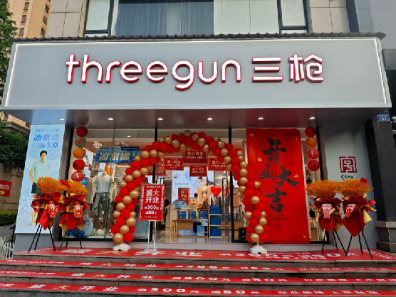 镇沅三枪连锁店装修